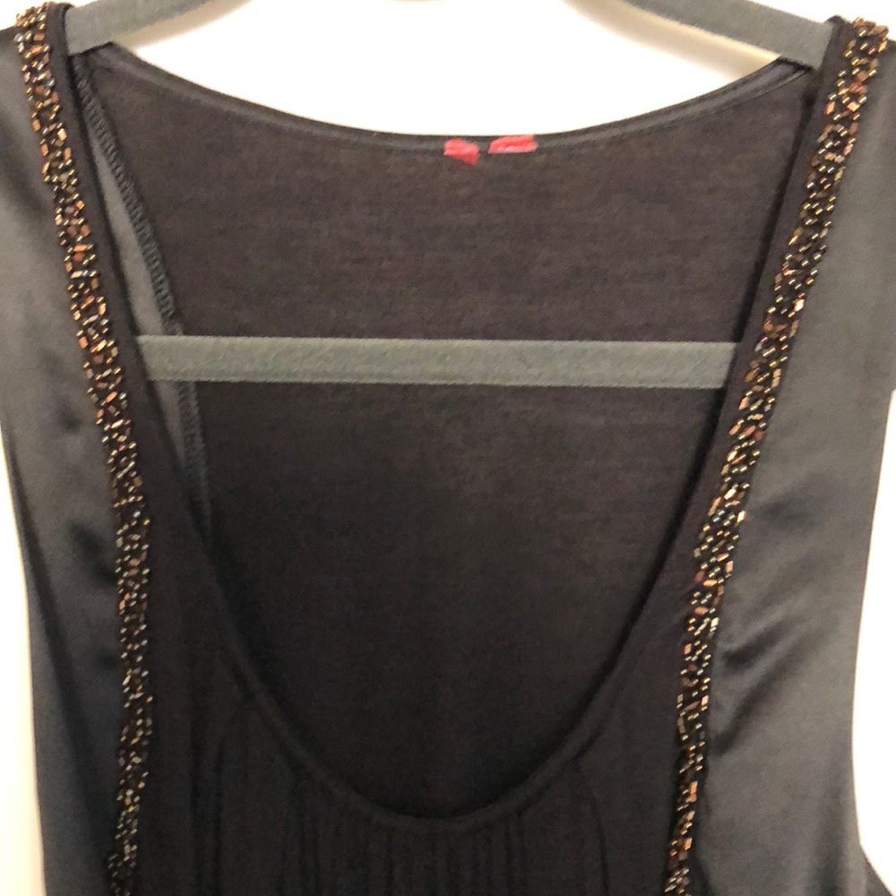 Cute black jersey knit dress